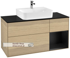 V&B Waschbeckenunterschrank 1x Accessory Paket Finion, 3x Auszug mit Antirutsch-Boden, mit LED-Beleuchtung, Waschbecken mittig, wandhängend, mit Regalelement (beleuchtet), mit Wandbeleuchtung, Eckig (G172PDPC) V&B Waschbeckenunterschrank 1x Accessory Paket Finion, 3x Auszug mit Antirutsch-Boden, mit LED-Beleuchtung, Waschbecken mittig, wandhängend, mit Regalelement (beleuchtet), mit Wandbeleuchtung, Eckig (G172PDPC)
