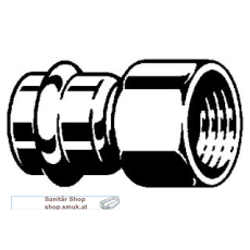 Temponox-�bergangsst�ck, mit SC, 22xRp1/2 Viega 811785 (811785)