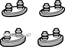 Geberit AquaClean Puffer Set erh�ht (242174001)