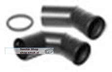 ALVA ALEA 45� Rohrbogen Pellets mit (AL40A12018)
