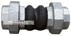 ALVA Gummikompensator R 1 1/4' rot/EPDM (ARTGKIG32RO)