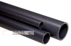 GF161017087 PVC-U Rohr grau d 75 (GF161017087)