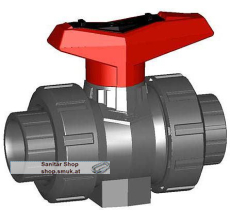 GF161546746 PVC-U Kugelhahn Rp 6/4 (GF161546746)