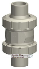GF Rückschlagventil 561 PP-H/EPDM PN10 (GF167561084) GF Rückschlagventil 561 PP-H/EPDM PN10 (GF167561084)