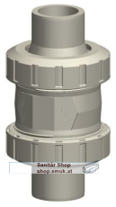 GF Rückschlagventil 562 PP-H/EPDM PN10 (GF167562085) GF Rückschlagventil 562 PP-H/EPDM PN10 (GF167562085)