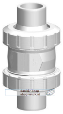 GF Rückschlagventil 561 PVDF/FKM PN16 (GF175561092) GF Rückschlagventil 561 PVDF/FKM PN16 (GF175561092)