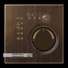KNX Stetigregler, Serie LS, Messing anti (JNGME2178AT)