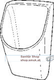 Keramag Renova Nr.1 Plan Urinal (GE235170000) Keramag Renova Nr.1 Plan Urinal (GE235170000)