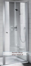 Kermi Ibiza2000 Schwingt�r 75x185cm silber Glas ESG A (KII2STW075181AK)