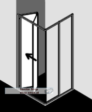 Kermi Nova2000 Eckeinstiegteil 80x185cm silber Glas Fontana (KIN2EF20801811K) Kermi Nova2000 Eckeinstiegteil 80x185cm silber Glas Fontana (KIN2EF20801811K)