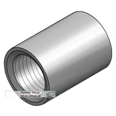 Uberwurfmuffe rund, Innengew. M10 IG (MEF590401) Uberwurfmuffe rund, Innengew. M10 IG (MEF590401)