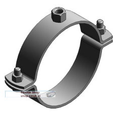 Rohrschelle Titan HD 50x5, 267 mm 1/2'' (MEF72892)