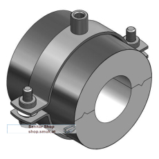Kalteschelle RG80 ALU/PU, 42,4 mm Iso (MEF7620428)