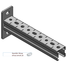 Konsole Stex 35/42, L= 300 mm Platte (MEFKON35/42/300)