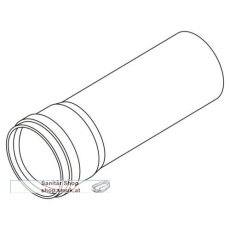 RAUPIANO PLUS Abflussrohr (RPR110.3000)
