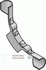 Uponor Multi Rohrf�hrungsbogen Kunstst. (1001230)
