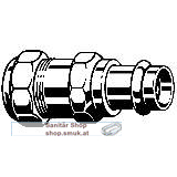 Sanpress-�bergangsst�ck, mit SC-Contur, 1x28 Viega 588564 (588564)