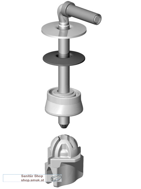 MKW Metallscharnier f�r WC-Sitze (B944-0099)