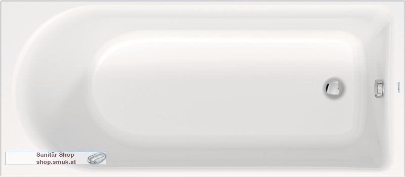 DU Badewanne D-Neo 1600x700mm, wei�, (700472000000000)