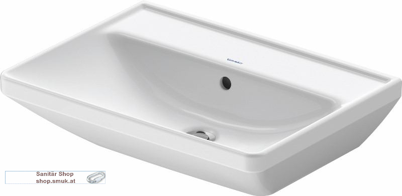 DU Waschtisch D-Neo, 600mm, wei� mit �L, (2366600060)