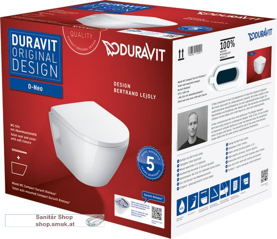 DU WWC-Set compact 480 mm D-Neo, Wei� (45870900A1)