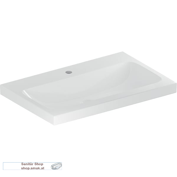 GE iCon Light Waschtisch 75x48cm weiss KT (501835006)