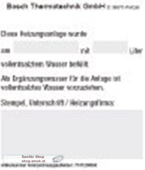 JU Zubeh�r f�r Wasseraufbereitung VES_S (7747208668)