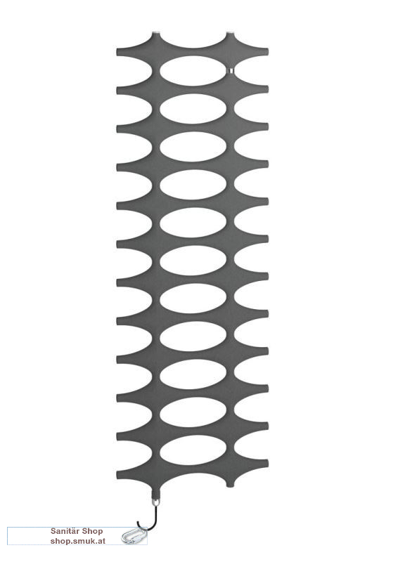 Kermi Ideos -E BH1526x35x758mm P=800W,graphit met.,WWS swz,links (IDE1015750403XK)