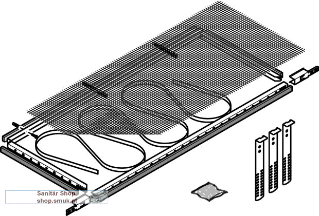Geberit Deckenschott FSH 90 (GE388301001)