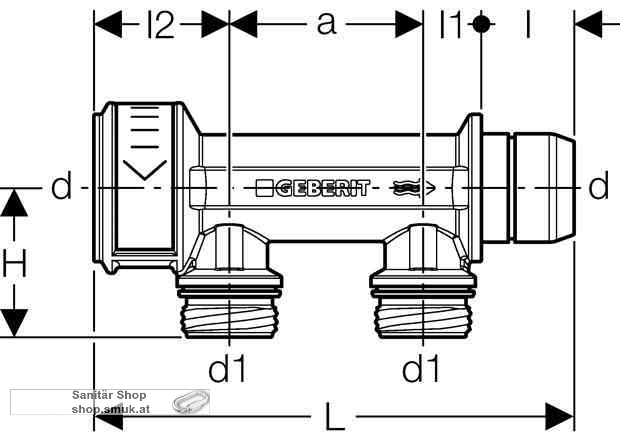 GEBERIT Verteiler PushFit (382940428)