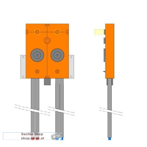 BBox UD ST Anschl. unten 20mm (BI2961809)