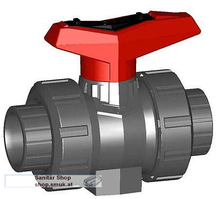 GF161546746 PVC-U Kugelhahn Rp 6/4 (GF161546746)
