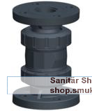 GF R�ckschlagventil 562 PVC-U/FKM da20 (GF161562092)