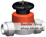 GF Membranventil 514 PVC-C/EPDM PN10 (GF163514013)