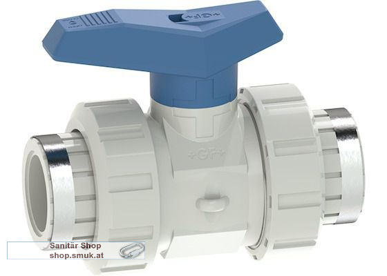 Kugelhahn Typ 542 PVC-C mit Gewindemuffe (GF163541021)