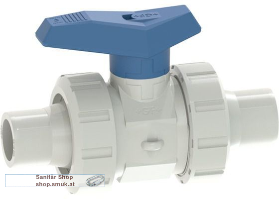 Kugelhahn Typ 542 PVC-C mit Klebestutzen (GF163541045)