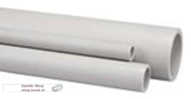 GF PP-H Druckrohr DIN8077/78 hellgrau (GF167480729)