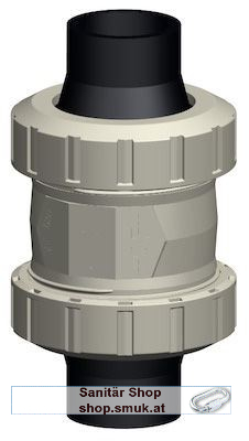 GF R�ckschlagventil 562 PP-H/EPDM da63 (GF167562267)