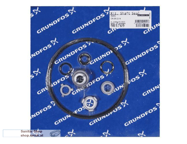Grundfos Ersatzteil Kit Gleitringdicht. (GR985769)