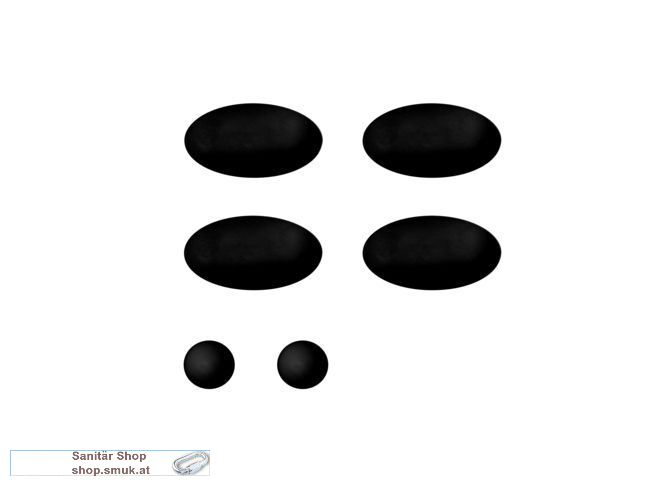 GSI Gummipuffer Set f�r WC-Sitz (GKIHNGM)