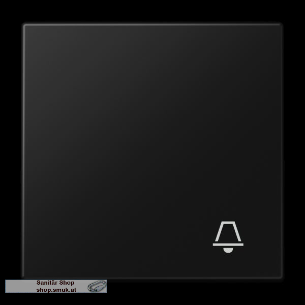 Wippe 1fach, Symbol Klingel, Duroplast l (JNGLS990KSWM)