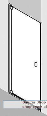 Kermi Raya Pendelt�r 1-fl�gelig 100x200 (KIRA1WR10020VPK)