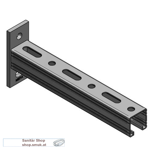 Konsole C-Profil 45/45, L= 525 mm (MEF180450525)