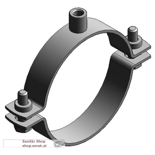 Rohrschelle Maxima PSM 35x4, 132 - 137mm (MEF81654)