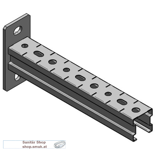 Konsole Stex 35/42, L= 300 mm Platte (MEFKON35/42/300)