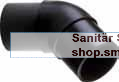PE 100-Winkel langschenkelig 180 mm (PEL1011W18045)