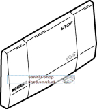 Geberit Chromstahl-Abdeck- platte m.Bet�tigungstaste (GE115151001)
