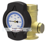 PAW Thermohahn TK DN 1", mit Zeigerth. (86533004)