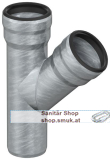 GM-X Einfachabzweige DN 125 x 125 x 45 Gr. x 2,5 mm (0174.13.20)