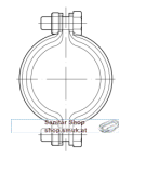 GM-X Sicherungsschelle DN 70 (0174.44.99)